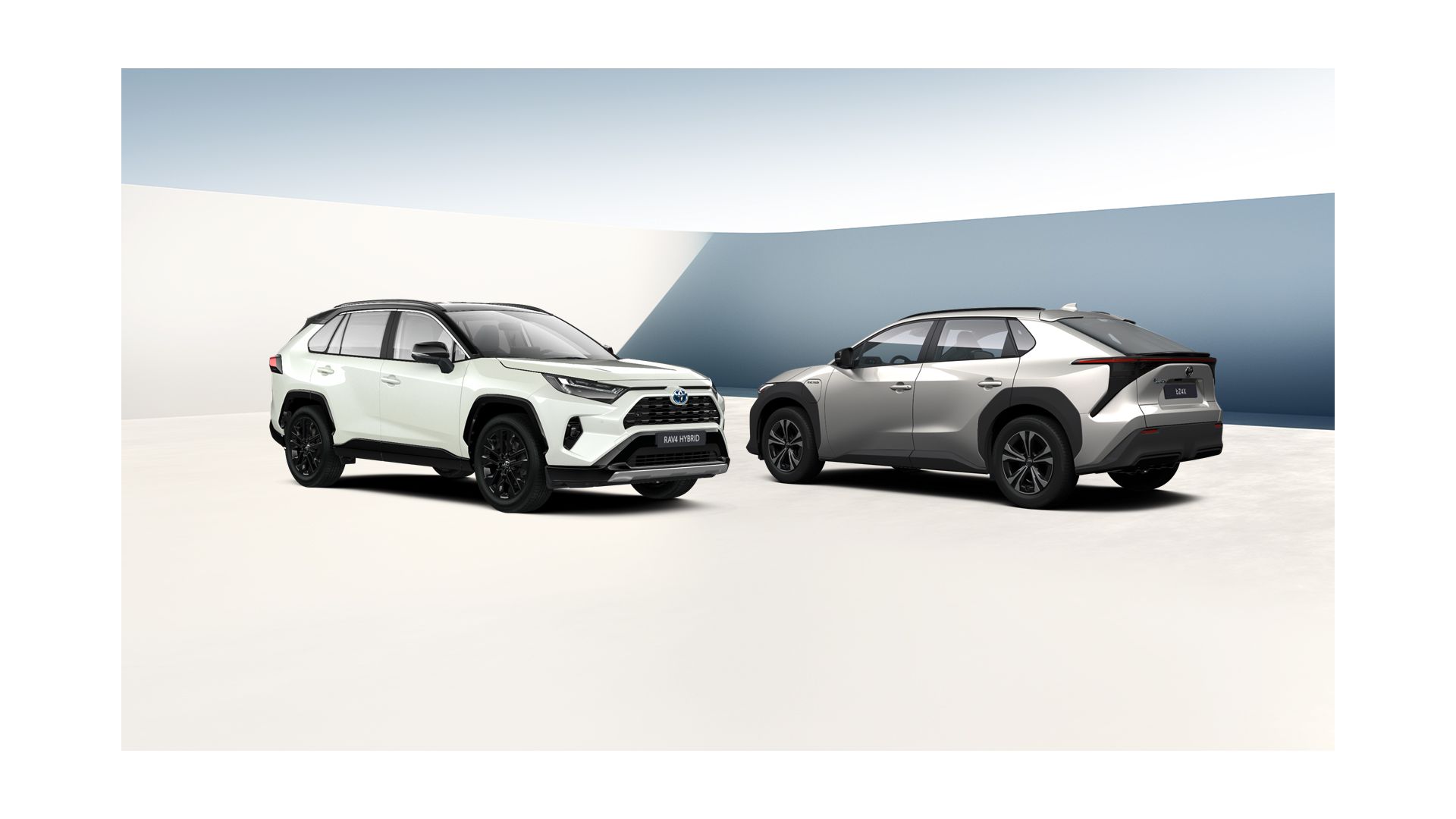 Comparativa Toyota bZ4X vs RAV4 - Toyota