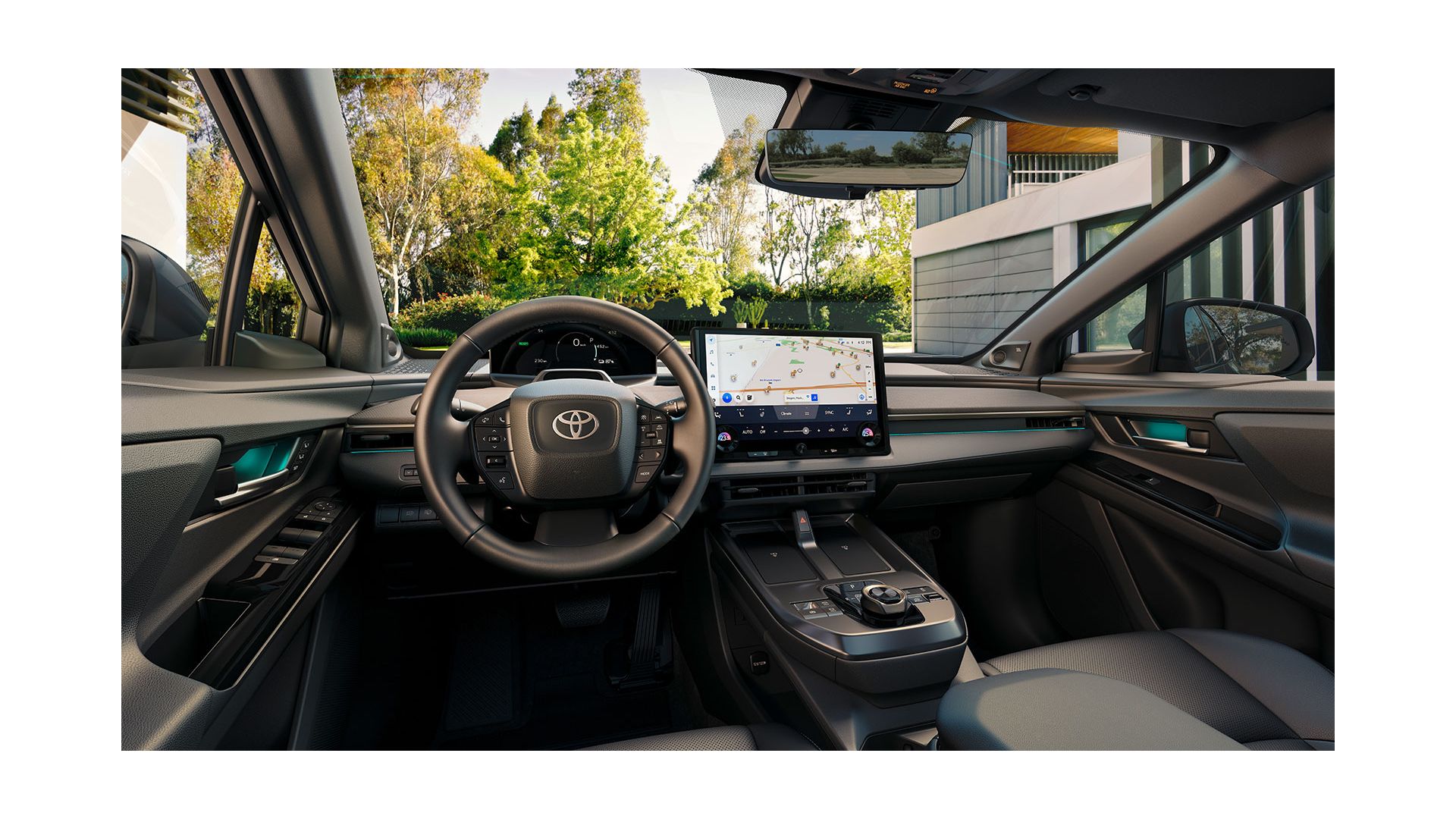 Interior Toyota bZ4X: lujo y practicidad eléctrica - Toyota