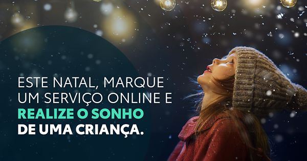 Um sonho começa com uma marcação online