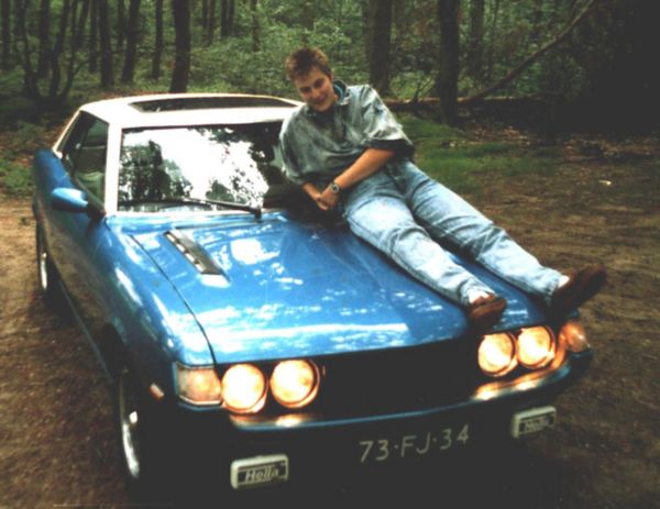 Celica, PetervonLumich, stilstaand, retro, vooraanzicht
