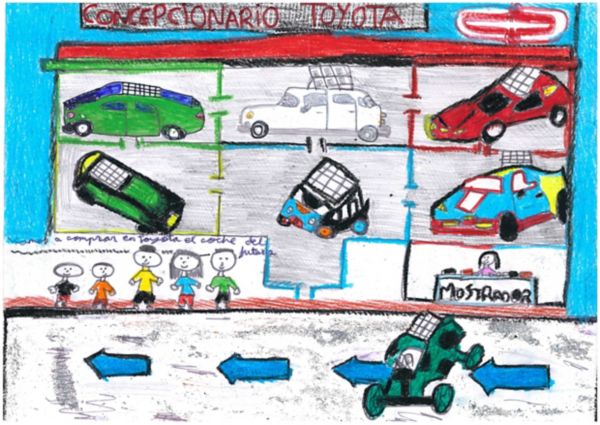 Alejandro Ortíz (7 años) - Coche de energía solar