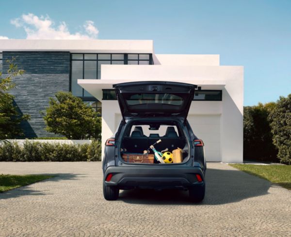 Grande destaque do plano traseiro do novo Toyota Corolla Cross