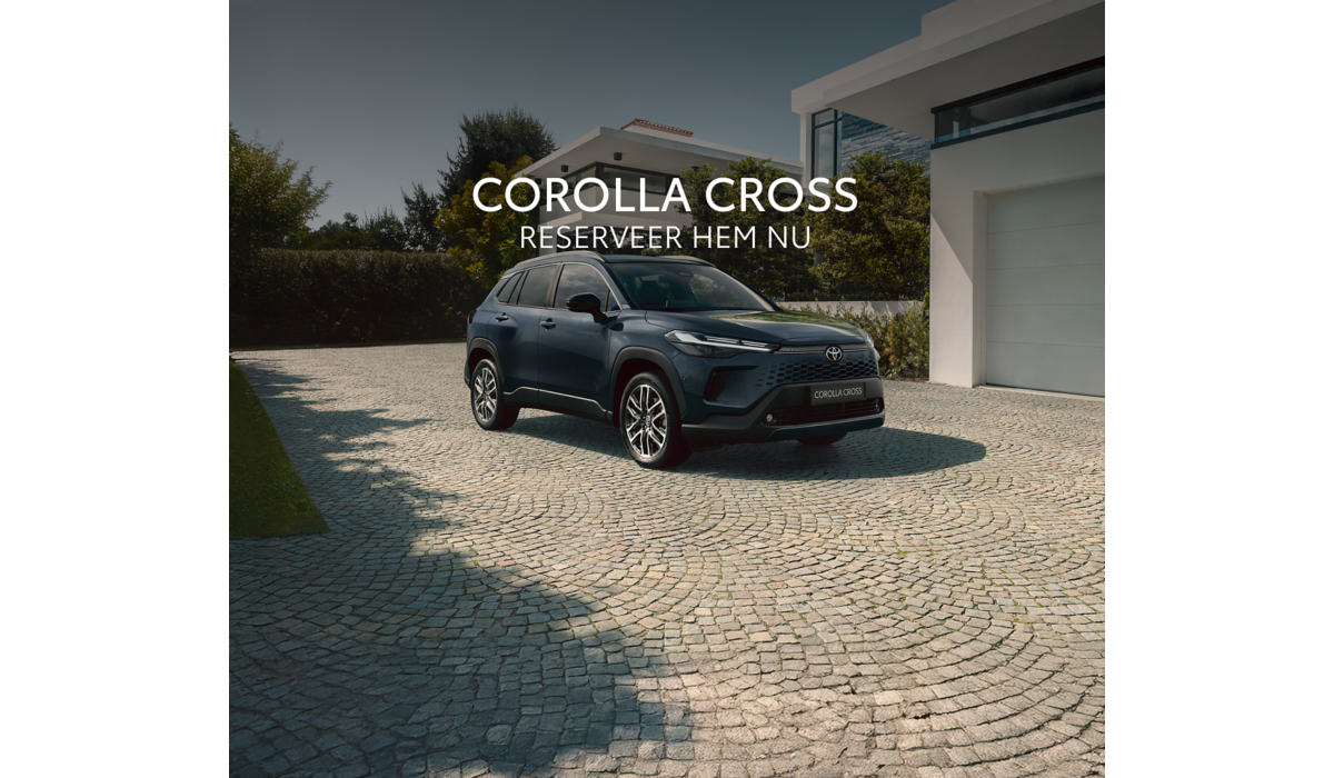 Corolla Cross reserveer hem nu