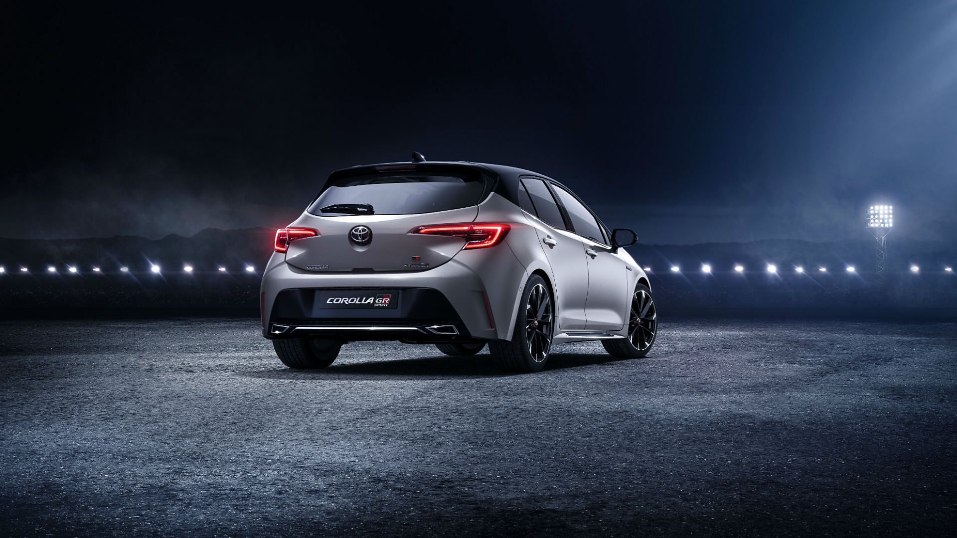 Toyota Corolla Hatchback parked