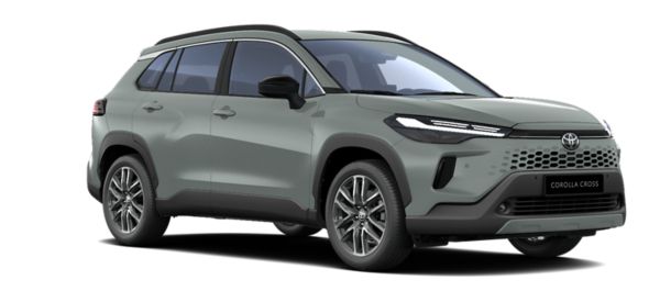 Зелено каки Corolla Cross 1.8 Hev Executive Plus FWD