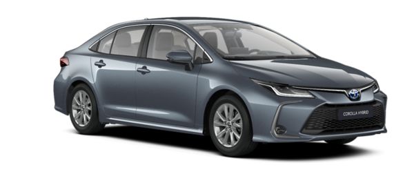 Черен  Corolla 1.8 HSD Executive MY24 страничен изглед