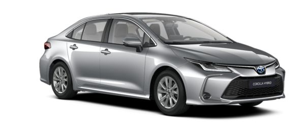 Черен  Corolla 1.8 HSD Executive MY24 страничен изглед