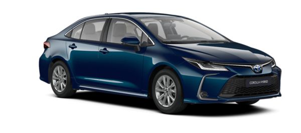 Черен  Corolla 1.8 HSD Executive MY24 страничен изглед