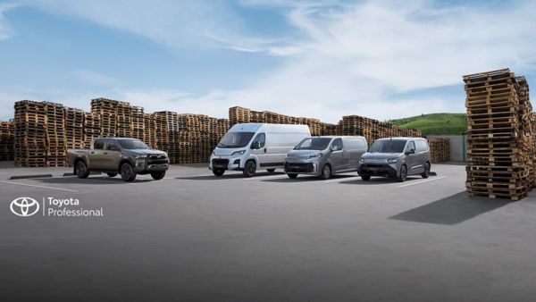 Modelos Toyota Professional, Hilux, Proace Max, Proace, Proace City