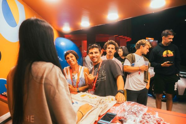 Stand da Toyota nos festivais 