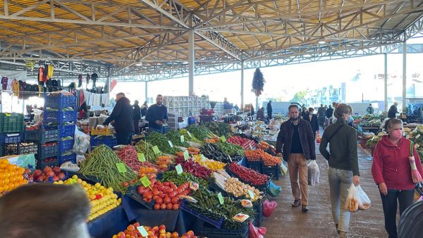 Duurzaam, reizen, met Bart, en, Annelouc, lokale, markt