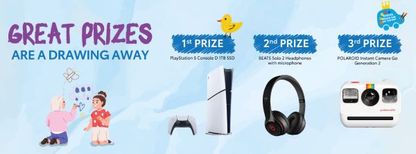 Prizes of the drawing contest