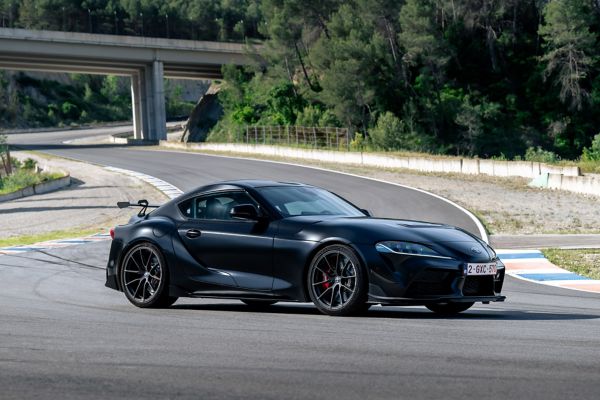 GR, Supra, A90, Final, Edition, Dynamisch, rechter, zijaanzicht, exterieur