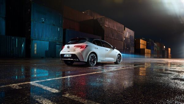 Toyota Corolla Hatchback parked