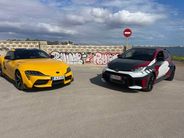 Toyota GR Supra ja GR Yaris Kalle Rovanperä Edition