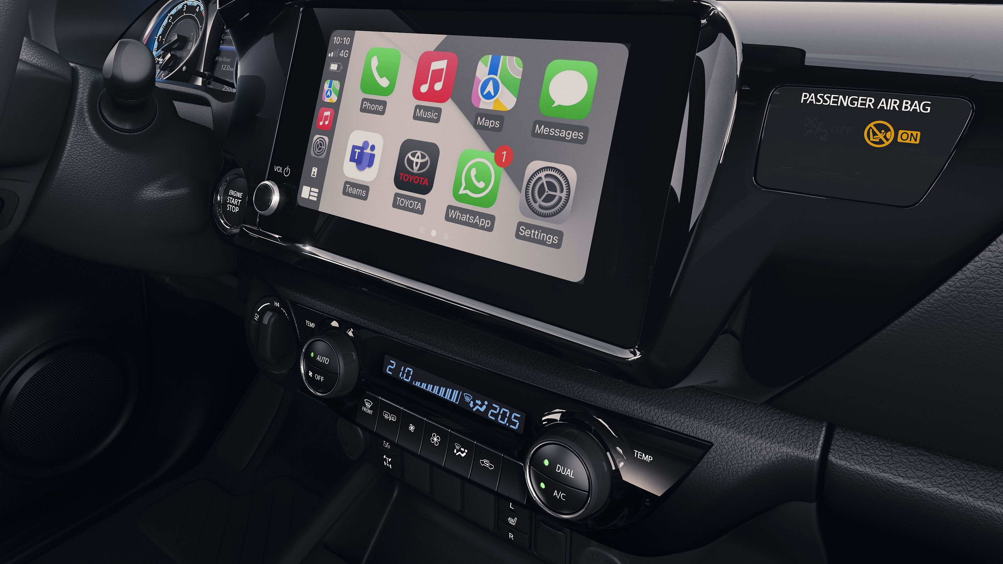 Ecran multimedia Hilux