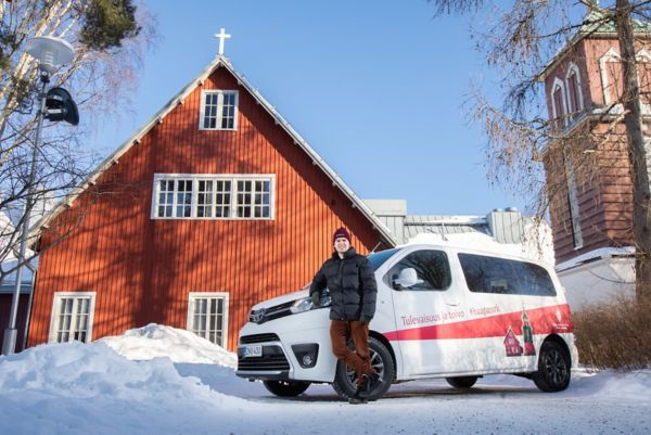 Heikki Nenonen ja Toyota Proace Verso