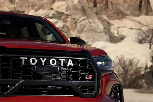Hilux, GR, SPORT, exterieur, close, up, vooraanzicht