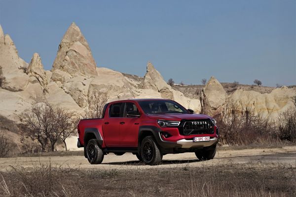 Hilux, GR, SPORT, exterieur, stilstaand, rechter, zijaanzicht