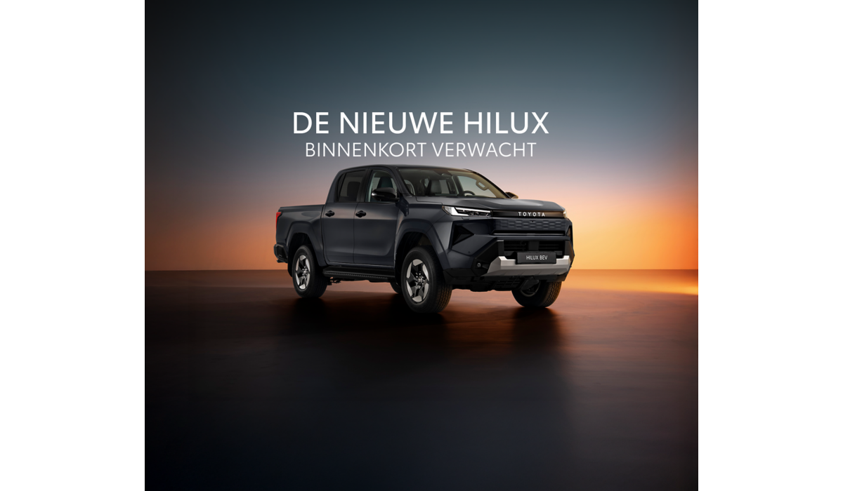 De nieuwe Hilux, binnenkort verwacht