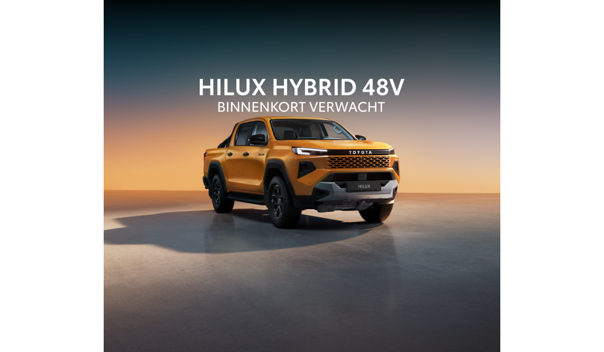 Hilux Hybrid 48V, binnenkort verwacht