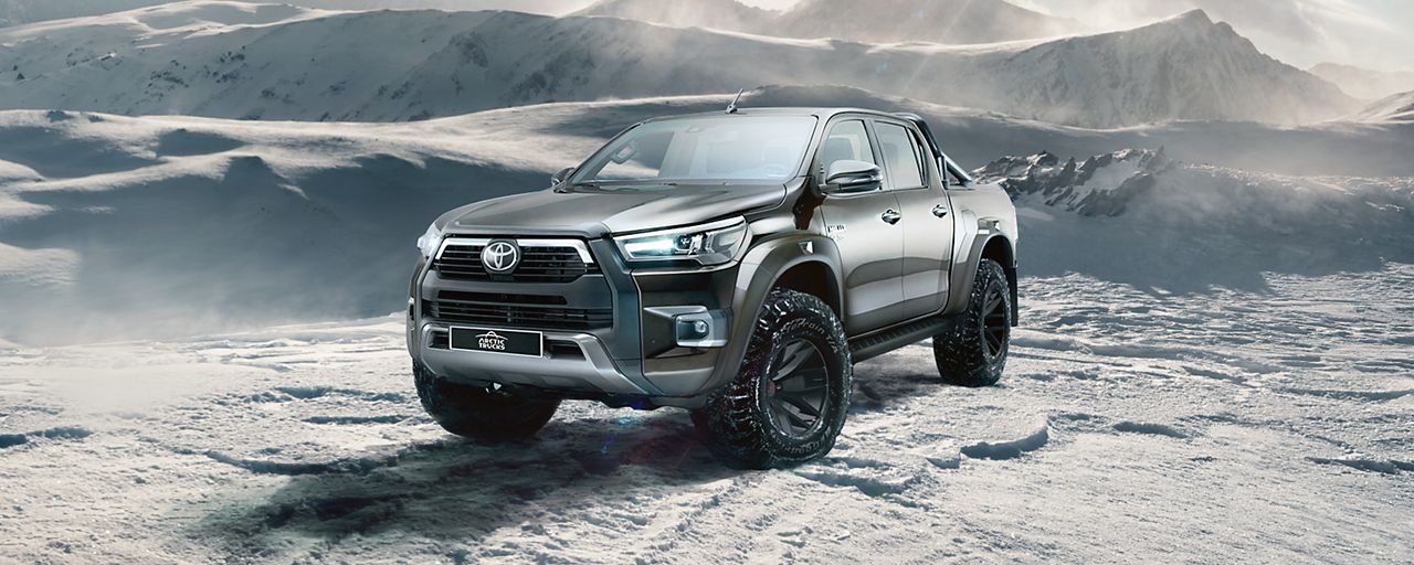 The Arctic Trucks Toyota Hilux AT35 Fully Lives Up to Its Name