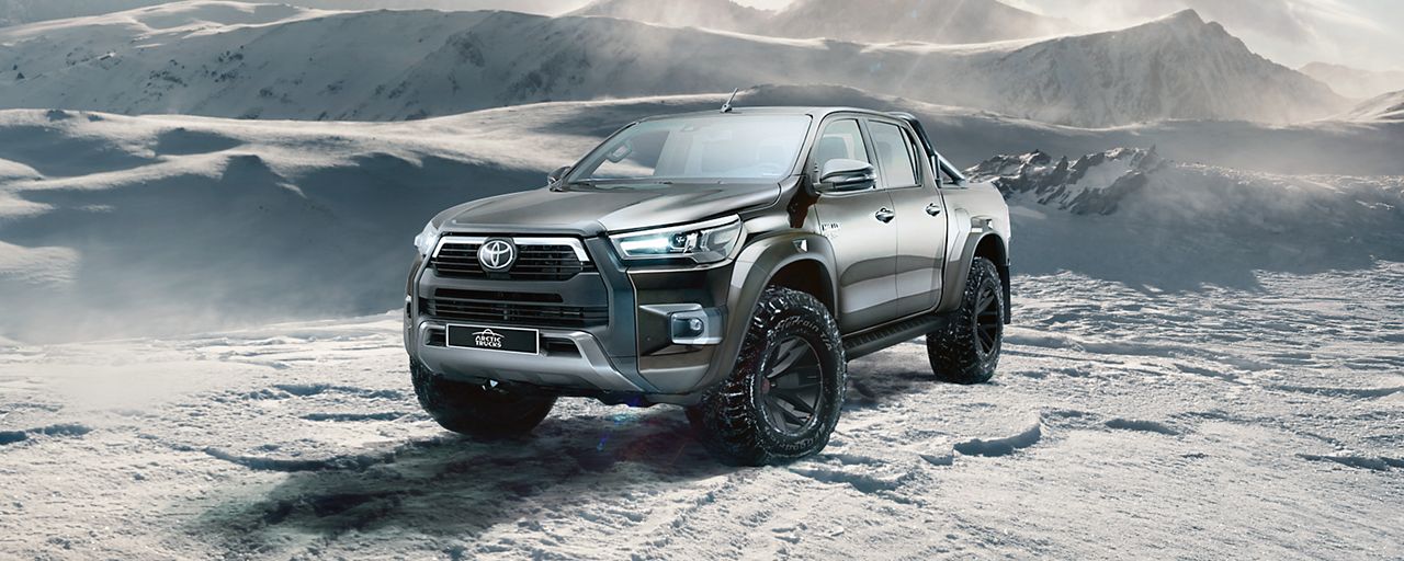 Toyota Hilux Arctic Trucks AT35 (2017) Exterior and Interior in 3D