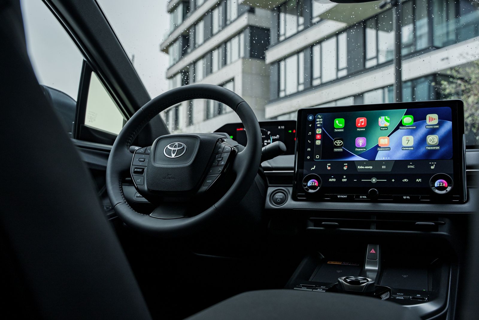 Мультимедійний дисплей Toyota bZ4X