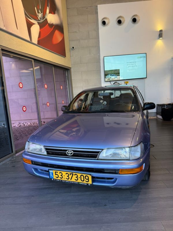 קורולה תאונה 