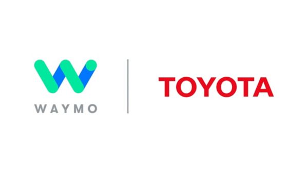 Logo Toyota y Waymo