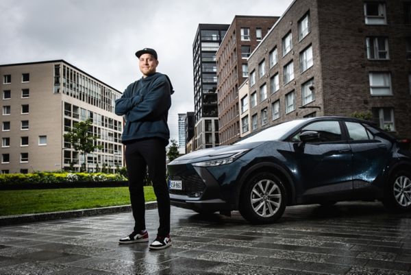 Juhani Tyrväinen ja Toyota C-HR