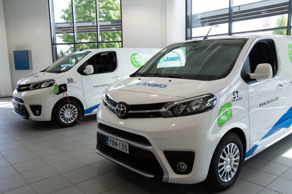 Toyota Proace EV, Länsiö Logistiikka