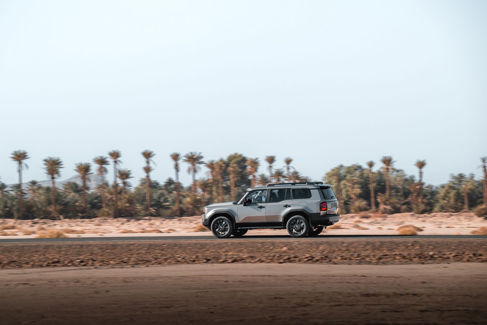 Land Cruiser sur route