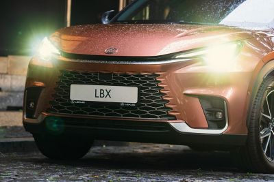 Lexus LBX kaupungissa