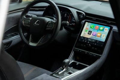 Lexus LBX multimedianäyttö