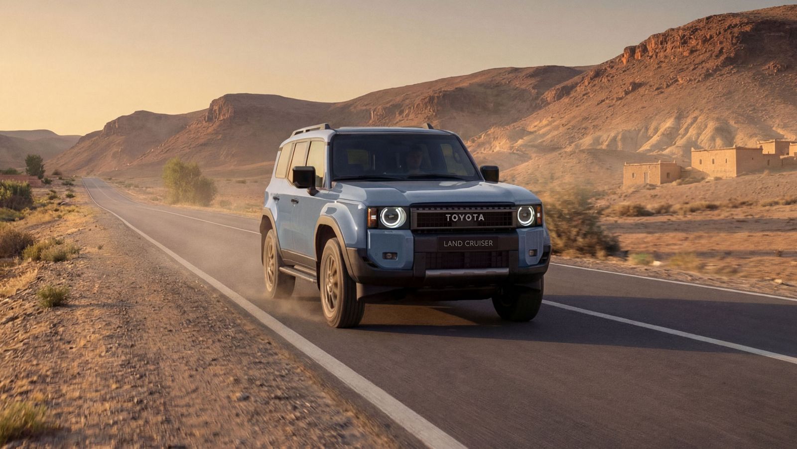 Land Cruiser en autopista