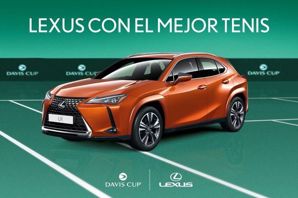 Lexus vehículo oficial de las finales de la Copa Davis 2023