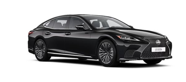 Profil boczny samochodu Lexus LS