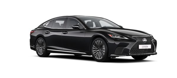Profil boczny samochodu Lexus LS