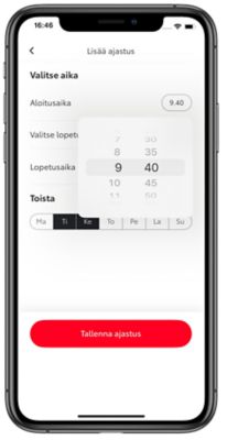 Latauksen ajoittaminen