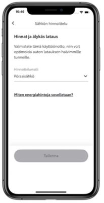 Latauksen ajoittaminen sähkön halvimmille tunneille
