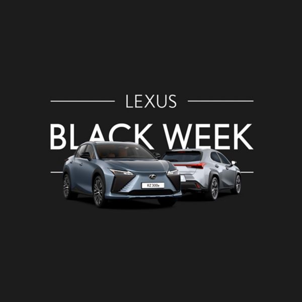 Lexus Black Week 2024 RZ UX 2