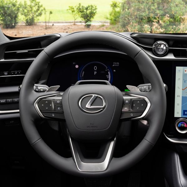 Lexus RZ 500e 2025 Luxury Graphite Black stuurwiel