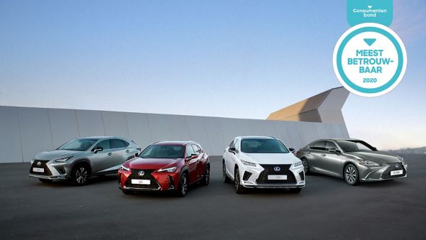 Lexus uitgeroepen tot betrouwbaarste automerk 2020