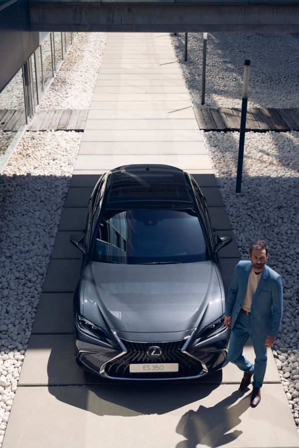 Lexus ES bovenaanzicht