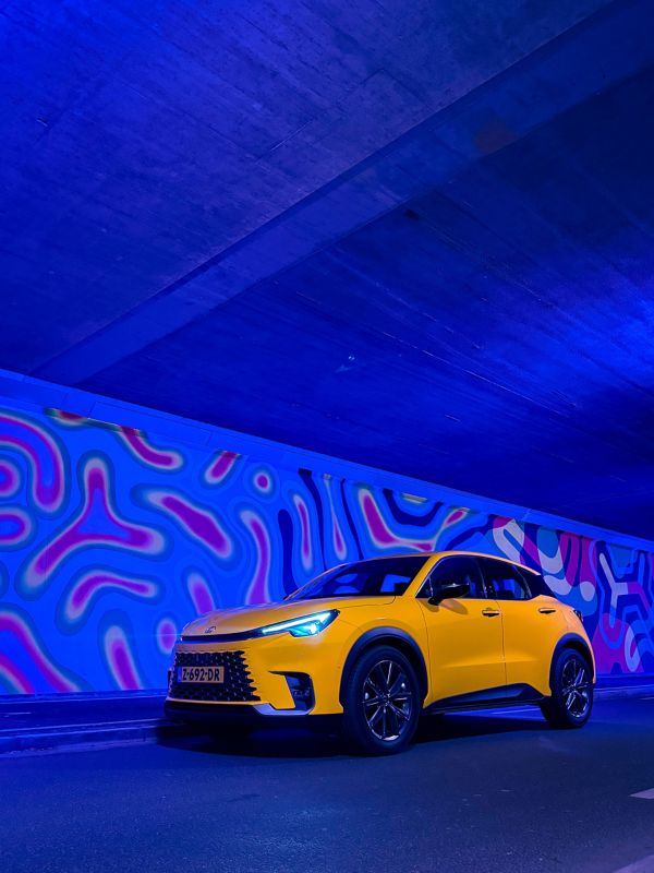 Lexus, lbx, glow, eindhoven, tunnel, welschapsedijk, lifestyle