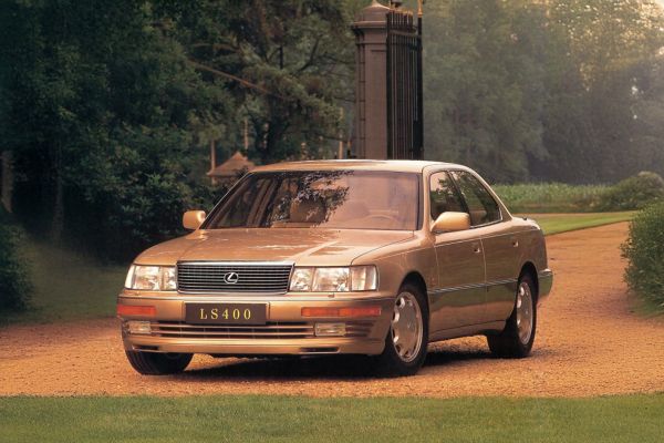 Lexus, ls400, exterieur, schuinvoor