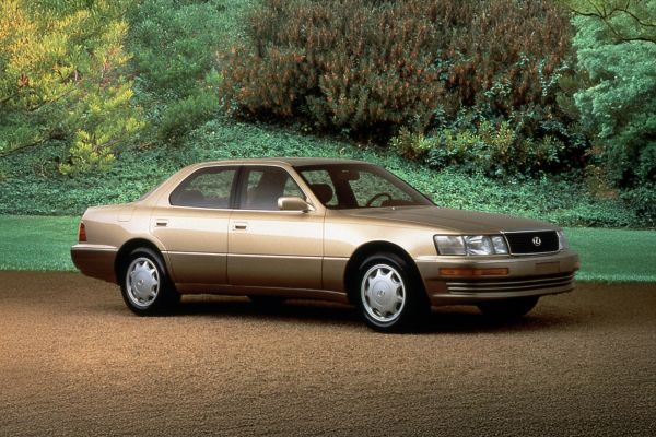 Lexus, ls400, exterieur, zijaanzicht
