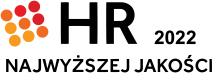 Logo certyfikatu HR Najwyższej Jakości 2022.