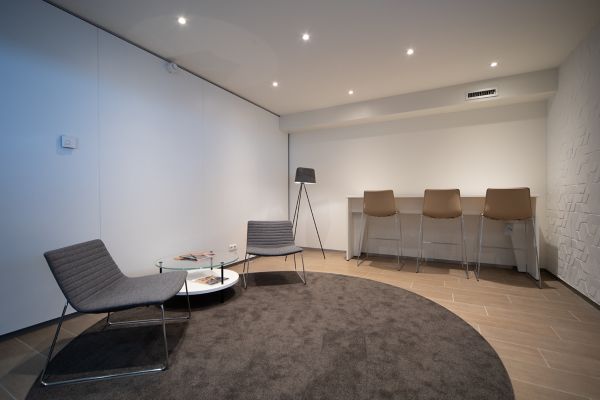 Zitruimte in de showroom in Lexus Den Haag